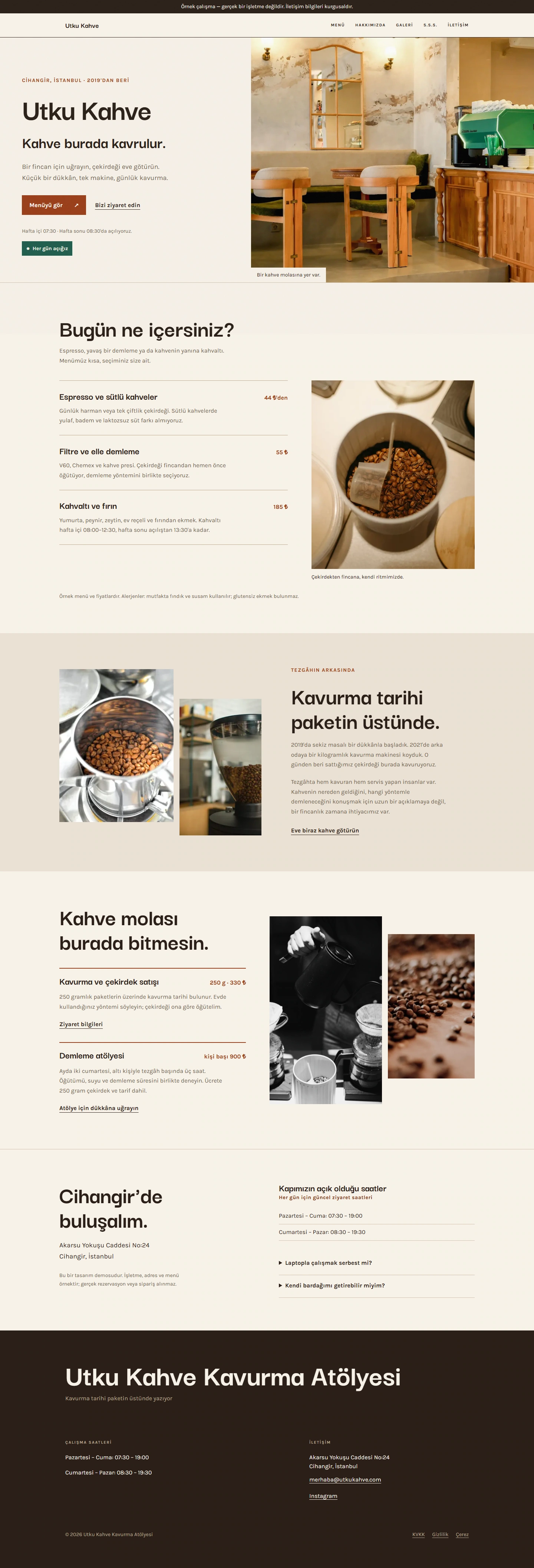 Utku Kahve · çift fotoğraf, masaüstü tam sayfa